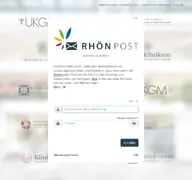 Kleine Seitenvorschau von rhoen-post.foxdox.de