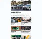 Kleine Seitenvorschau von koch-neuruppin.skoda-auto.de