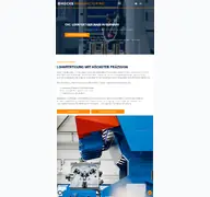 Kleine Seitenvorschau von kocks-manufacturing.de