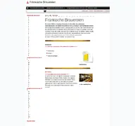 Kleine Seitenvorschau von fraenkischebrauereien.de