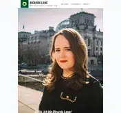 Kleine Seitenvorschau von ricarda-lang.de