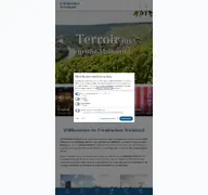 Kleine Seitenvorschau von fraenkisches-weinland.de