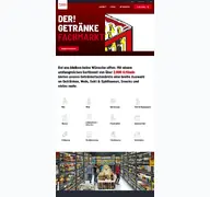 Kleine Seitenvorschau von fraenky-getraenke.de