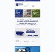 Kleine Seitenvorschau von richter-recycling.de