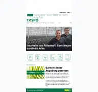 Kleine Seitenvorschau von taspo.de