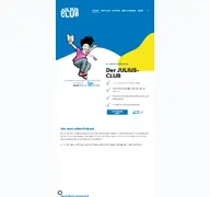 Kleine Seitenvorschau von julius-club.de