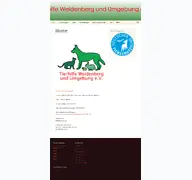 Kleine Seitenvorschau von tierhilfeweidenberg.de