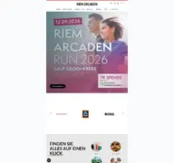 Kleine Seitenvorschau von riemarcaden.de