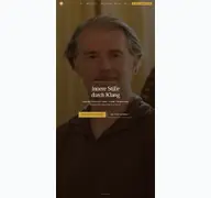 Kleine Seitenvorschau von gongmeditation.de