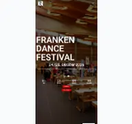 Kleine Seitenvorschau von frankendancefestival.de