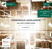 Kleine Seitenvorschau von frankenfeld.de