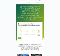 Kleine Seitenvorschau von pflege-fachkraefte.de