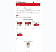 Kleine Seitenvorschau von frankenland-versand.de
