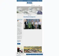 Kleine Seitenvorschau von riess-markenshop.de