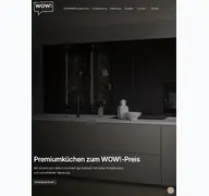 Kleine Seitenvorschau von wow-kitchen.de