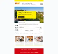 Kleine Seitenvorschau von asb-hilft.de
