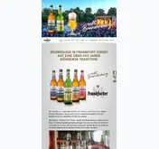 Kleine Seitenvorschau von frankfurter-brauhaus.de