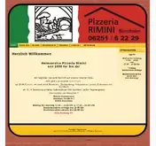 Kleine Seitenvorschau von rimini-bensheim.de