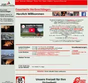 Kleine Seitenvorschau von feuerwehr-herbrechtingen.de
