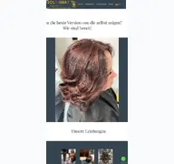 Kleine Seitenvorschau von friseursalon-wiolagrat.de