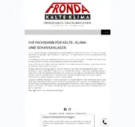 Kleine Seitenvorschau von fronda.de
