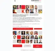 Kleine Seitenvorschau von moderatorenpool-deutschland.de