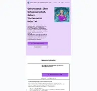 Kleine Seitenvorschau von geburtskanal.hebammenblog.de