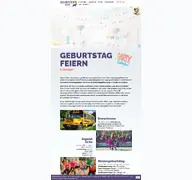 Kleine Seitenvorschau von geburtstag-feiern-stuttgart.de