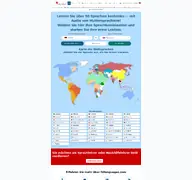 Kleine Seitenvorschau von 50languages.com