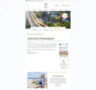 Kleine Seitenvorschau von ringhotel-strandblick.de