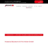 Kleine Seitenvorschau von moeller-buerotechnik.de