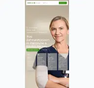 Kleine Seitenvorschau von zahnklee.de
