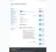 Kleine Seitenvorschau von franz-heinzmann-akademie.de