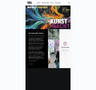 Kleine Seitenvorschau von kunstnachtpassau.de