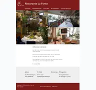 Kleine Seitenvorschau von ristorante-la-fonte.de