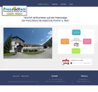 Kleine Seitenvorschau von franz-marc-grundschule.de