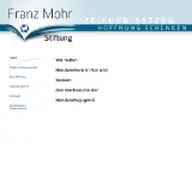 Kleine Seitenvorschau von franz-mohr-stiftung.de