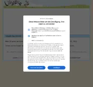 Kleine Seitenvorschau von lilypie.com