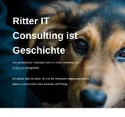 Kleine Seitenvorschau von ritter-it-consulting.de