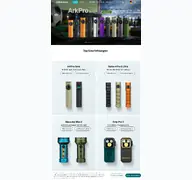 Kleine Seitenvorschau von olight.com