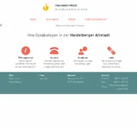 Kleine Seitenvorschau von frauenaerzte-schenck.de