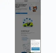 Kleine Seitenvorschau von carfax.com