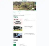 Kleine Seitenvorschau von oberreichenbach.de