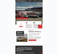 Kleine Seitenvorschau von spedition-pohlmann.de
