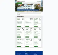 Kleine Seitenvorschau von serviceportal.willebadessen.de