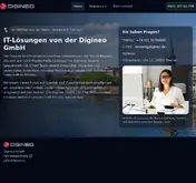 Kleine Seitenvorschau von digineo.de