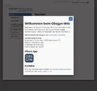 Kleine Seitenvorschau von obsgyn-wiki.ch