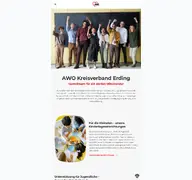 Kleine Seitenvorschau von awo-erding.de