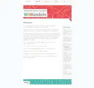 Kleine Seitenvorschau von wahandeln.ch