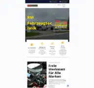 Kleine Seitenvorschau von rm-fahrzeugtechnik.de